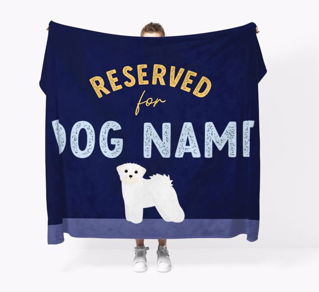 Reserved For: Personalized {breedFullName} Throw Blanket